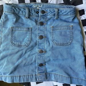 Button up vintage skirt